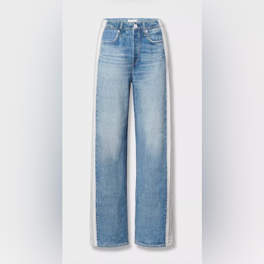 rag & bone Miramar Wide-Leg Cotton Terry Pants - Picture 2 of 7